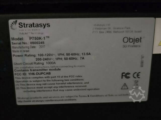 3d Printer Stratasys 3D - Drucker PolyJet J750 - Textilian