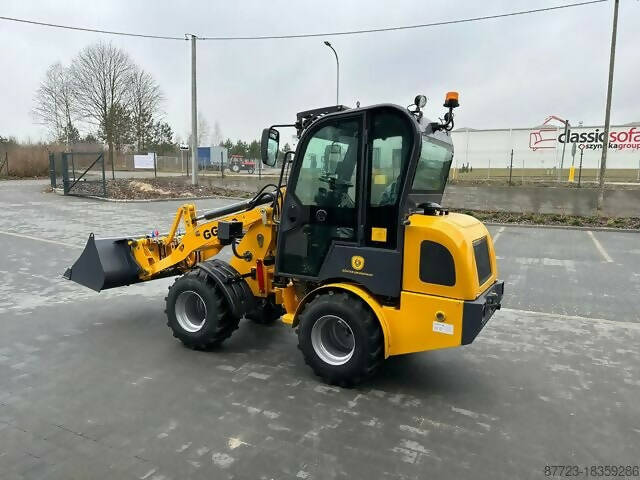Wheel loader Gunter Grossmann GG 09 Kubota - Textilian